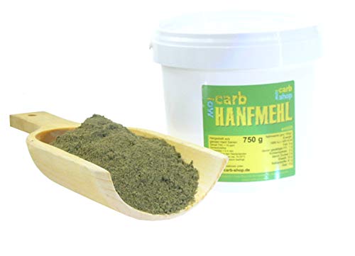 -Carb Mehlersatz für die Low Carb Küche und deftige Teige: Hanfmehl (entölt) 750 g von -carb