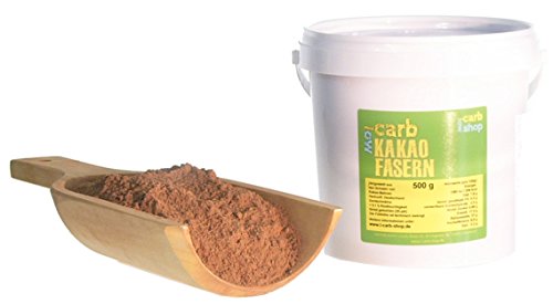 -carb Kakaoersatz und hochwertiges Faserprodukt für die Low-Carb-Küche: Kakao Fasern (500 g) -carb Kakaoersatz und hochwertiges Faserprodukt für die Low-Carb-Küche: Kakao Fasern (500 g) von -carb