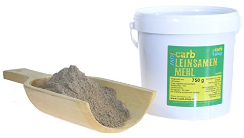 -Carb fast keine Kohlenhydrate (unter 1%) : Leinsamenmehl entölt (750g) von -carb