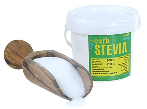 - carb Zuckerersatz-Konzentrat aus natürlichen Zutaten für die Low-Carb-Küche: Stevia 800% Süßkraft (200g) - carb Zuckerersatz-Konzentrat aus natürlichen Zutaten für die Low-Carb-Küche: Stevia 800% Süßkraft (200g) von -carb