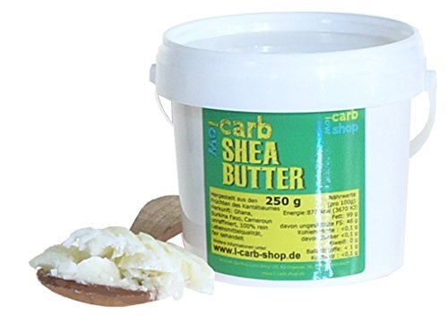 -carb shea Butter (250 g) 100% natürlich, rein und unraffiniert von -carb