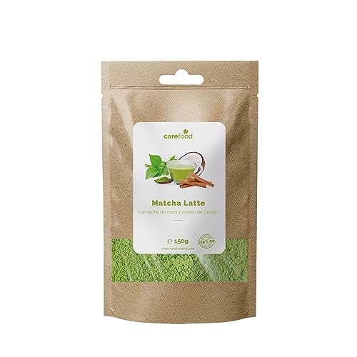Carefood - Bio Matcha Pulver - Matcha Latte Tee - Zeremonieller Matcha Latte Tee 100% Bio und für Veganer Geeignet - Natürlicher Teesorte - 150 g Carefood - Bio Matcha Pulver - Matcha Latte Tee - Zeremonieller Matcha Latte Tee 100% Bio und für Veganer Geeignet - Natürlicher Teesorte - 150 g von carefood