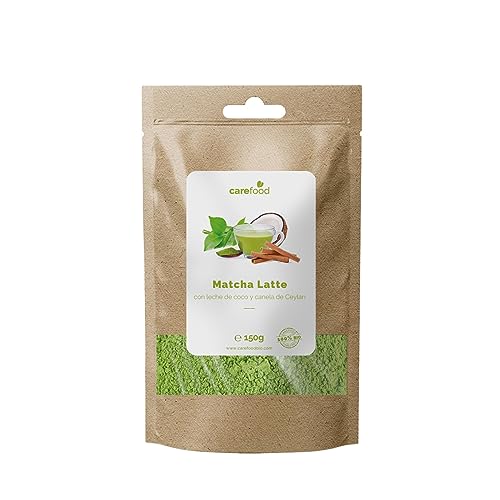 Carefood - Bio Matcha Pulver - Matcha Latte Tee - Zeremonieller Matcha Latte Tee 100% Bio und für Veganer Geeignet - Natürlicher Teesorte - 150 g von carefood