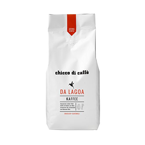 chicco di caffè | Filterkaffee Da Lagoa | ganze Kaffeebohnen | 100% Arabica | schonend geröstet von chicco di caffè
