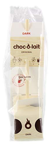 Choc-o-lait Kakao Sticks - Dunkle Schokolade Heiße Trinkschokolade am Stiel in verschiedenen Geschmäckern - Kakao Am Stück - 33g von choc-o-lait