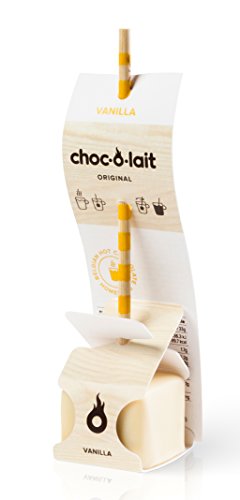 Choc-o-lait Trinkschokolade am Stiel - Weiße Schokolade und Vanille 24 Sticks, 1er Pack (1 x 790 g) von choc-o-lait