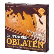 5 Packungen GLUTENFREIE Oblaten mit Schokoladen-Geschmack (5 x 140g) von clip