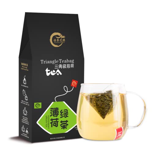 Minztee Grüner Tee Dreieck Teebeutel Dufttee Früchtetee und duftender Honigtee Minztee Grüner Tee Dreieck Teebeutel Dufttee Früchtetee und duftender Honigtee von cn herb