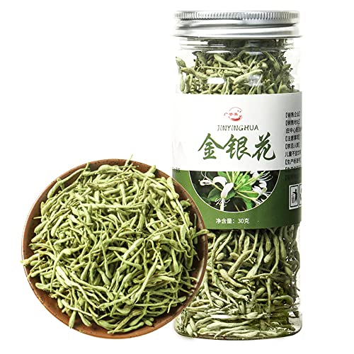 cn herb 30 g Geißblatt-Tee in Dosen wird natürlich ohne Schwefel und Gluten getrocknet cn herb 30 g Geißblatt-Tee in Dosen wird natürlich ohne Schwefel und Gluten getrocknet von cn herb