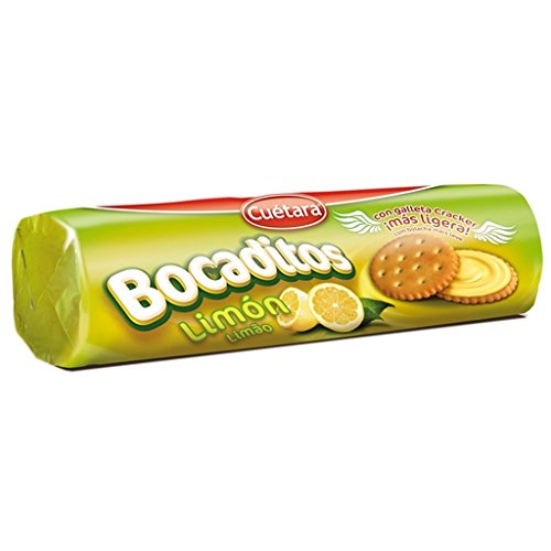 Cuetara Bocaditos mit Zitrone, 150 g, 4 Stück von cookie Cuetara Bocaditos Lemon