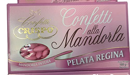 CONFETTI CRISPO | Mandorla Classica | PELATA REGINA 280 | Rosa | 1 Kg von CRISPO