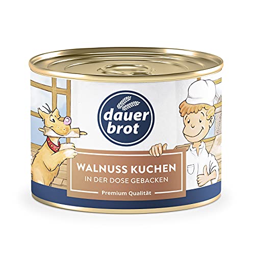 Walnuss Kuchen Dosenkuchen dauerbrot 200g von dauerbrot