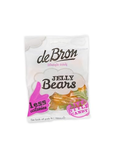 De Bron Gummibärchen (Jelly Bears) Zuckerfrei 90 g von De Bron