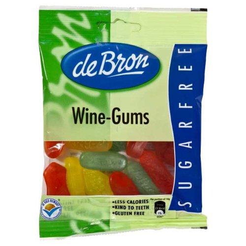deBron Wine-Gums sugarfree von De Bron