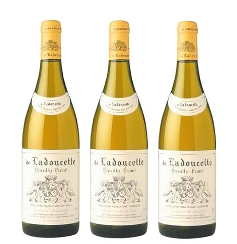 3x 0,75l - 2023er - Baron de Ladoucette - de Ladoucette - Pouilly-Fumé A.O.P. - Loire - Frankreich - Weißwein trocken von de Ladoucette