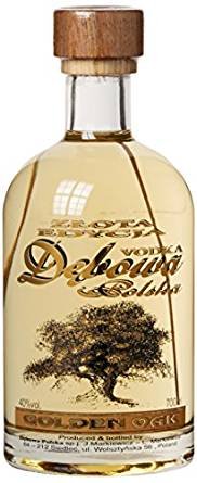 3 Flaschen Debowa Golden Oak a 700ml 40% Vol. polnischer Wodka von debowa