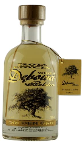 Debowa Golden Oak Wodka | Special Golden Edition | Polnischer Wodka | 40%, 0,7 Liter von debowa