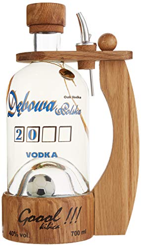Debowa Polska Wodka Goal Fussbal mit Henkel (1 x 0.7 l) von Dębowa