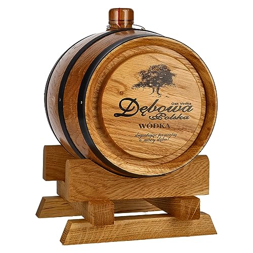 Debowa Vodka Fass 40% Vol. 1,5l von Dębowa