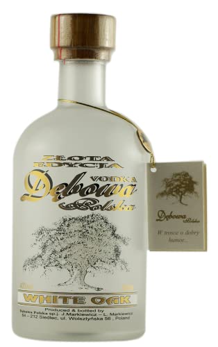 Debowa White Oak Wodka | Special Golden Edition | Polnischer Wodka | 40%, 0,7 Liter von debowa