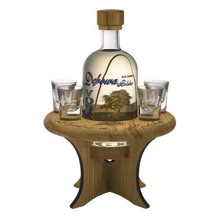 Wodka Debowa Polska 0,7L +Tisch+4 Gläser in Geschenkpackung von debowa