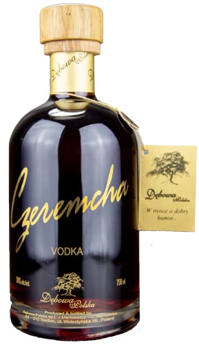 debowa Czeremcha Wodka Special Golden Edition Polnischer Traubenkirschwodka 40%, 0,7 Liter von debowa