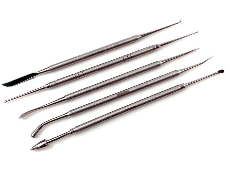 Profi Modellierwerkzeug Set Edelstahl von dekofee