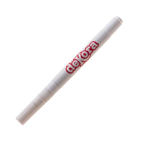 dekora - Essbarer Tintenstift zum Verzieren von Cupcakes, Fondant oder Essbarem Papier - Schillernde und Präzise Details - Sicher und Einfach in der Anwendung - Perlglänzende Goldfarbe dekora - Essbarer Tintenstift zum Verzieren von Cupcakes, Fondant oder Essbarem Papier - Schillernde und Präzise Details - Sicher und Einfach in der Anwendung - Perlglänzende Goldfarbe von dekora