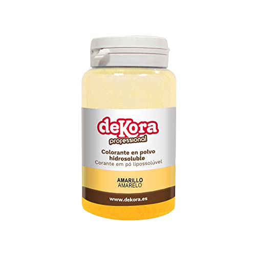 dekora - Wasserlöslicher Farbstoff Pulver Gelbe Farbe - 25 g dekora - Wasserlöslicher Farbstoff Pulver Gelbe Farbe - 25 g von dekora