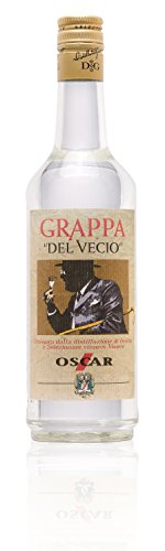 Grappa Oscar del Vecio 0,7 Liter 38 Vol.% Bordiga von Bordiga