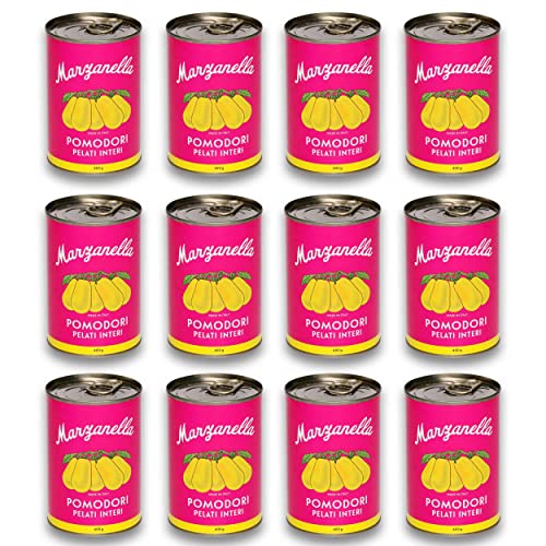 DELICRET - Tomaten aus Kampanien, Süditalien - authentischer, italienischer Tomatengeschmack - Marzanella Gelbe Tomaten - 12 x 400g DELICRET - Tomaten aus Kampanien, Süditalien - authentischer, italienischer Tomatengeschmack - Marzanella Gelbe Tomaten - 12 x 400g von delicret the delicate secrets of the world