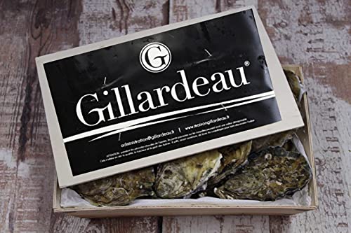 Frische französische Austern 12 Stück Austern aus Frankreich frisch 1 Dutzend Gillardeau von delishopper.de - Der Fischemarkt im Netz