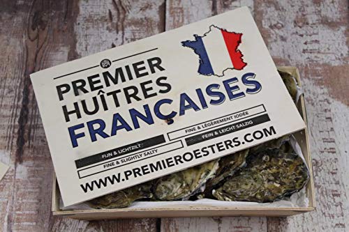 Frische französische Austern 12 Stück Austern aus Frankreich frisch 1 Dutzend von delishopper.de - Der Fischemarkt im Netz