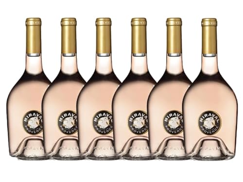 Miraval Côtes de Provence Rosé 2021 trocken Perrin Angelina Jolie Brad Pitt fruchtig und frisch (6 x 0,75l Flasche) von delishopper.de - Der Fischemarkt im Netz