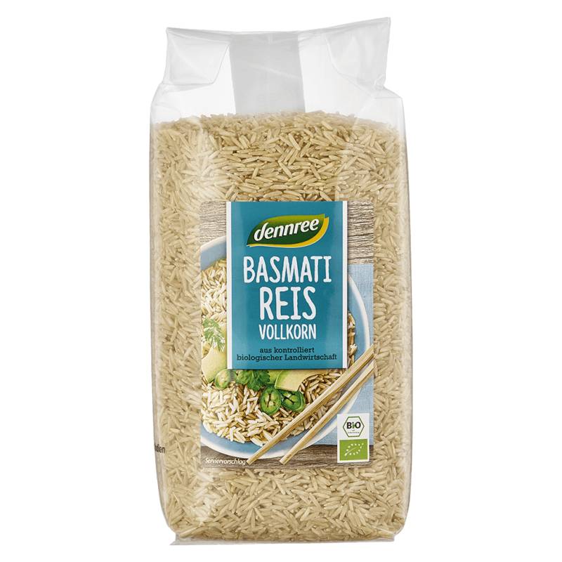 Bio Basmati Reis Vollkorn von dennree