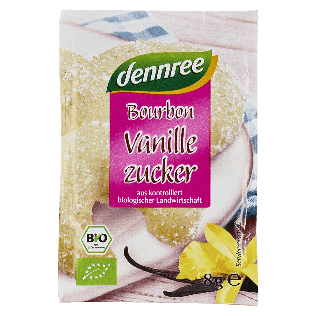 Bio Bourbon Vanillezucker Bio Bourbon Vanillezucker von dennree