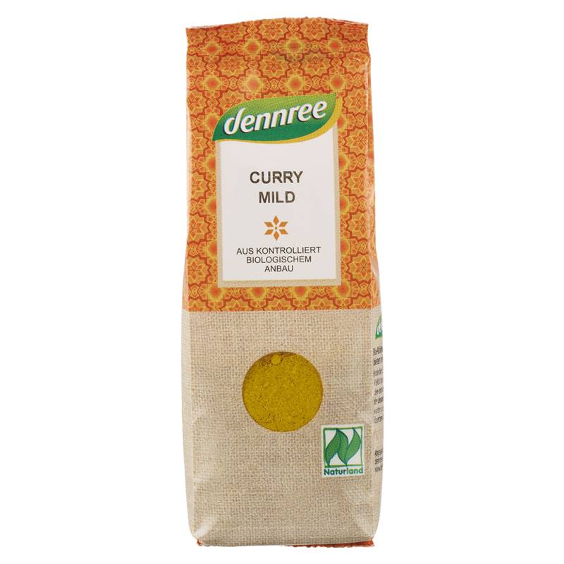 Bio Curry mild, 55g von dennree