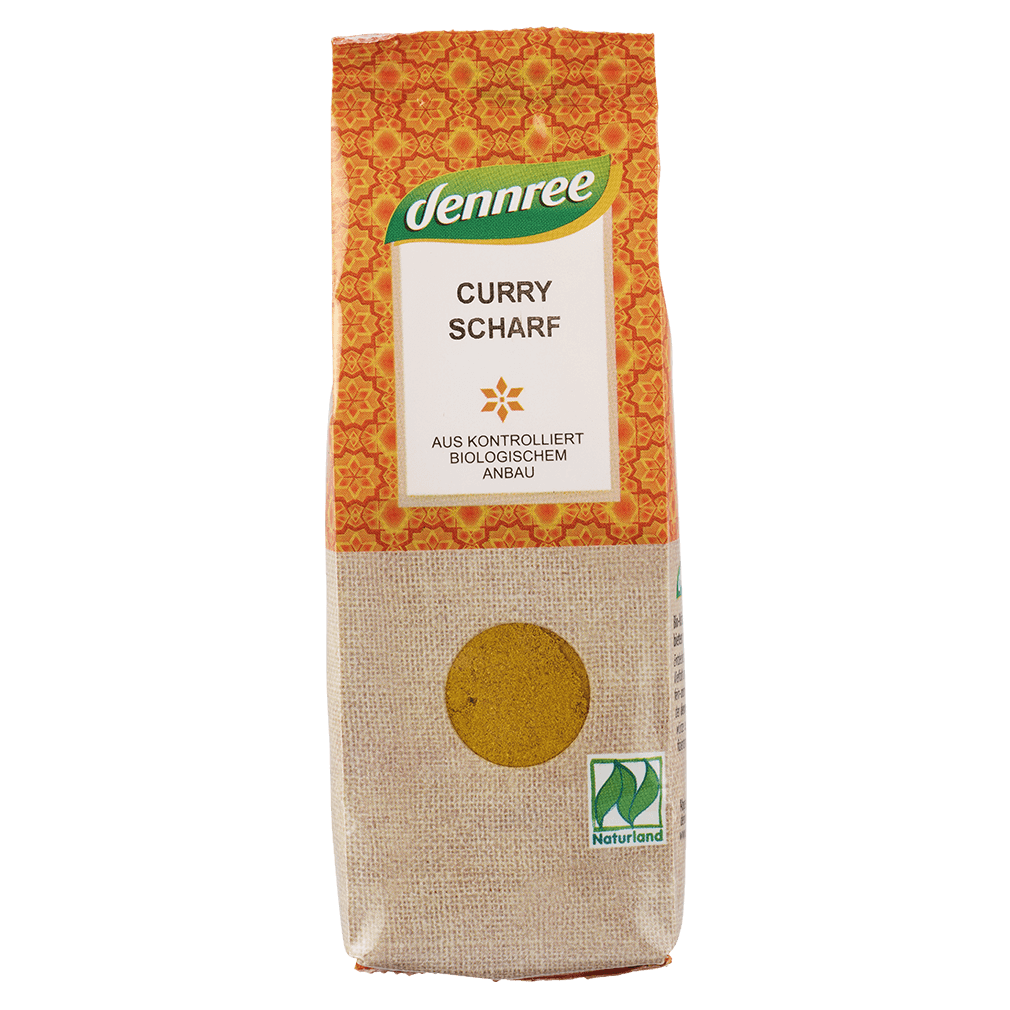 Bio Curry scharf, 55g Bio Curry scharf, 55g von dennree