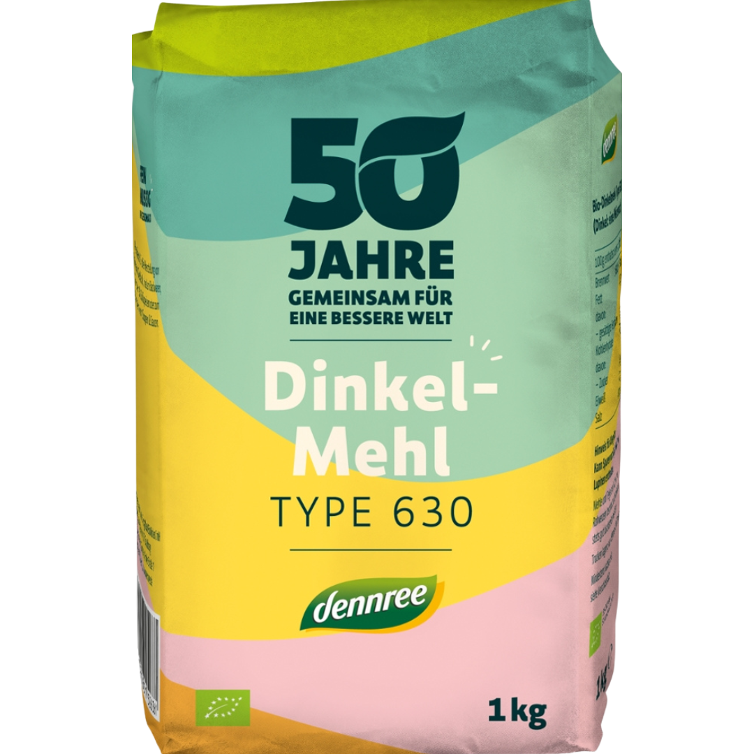 Bio Dinkelmehl Type 630 von dennree