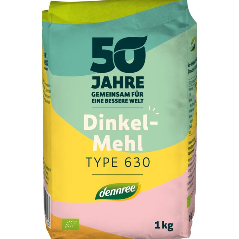 Bio Dinkelmehl Type 630 von dennree