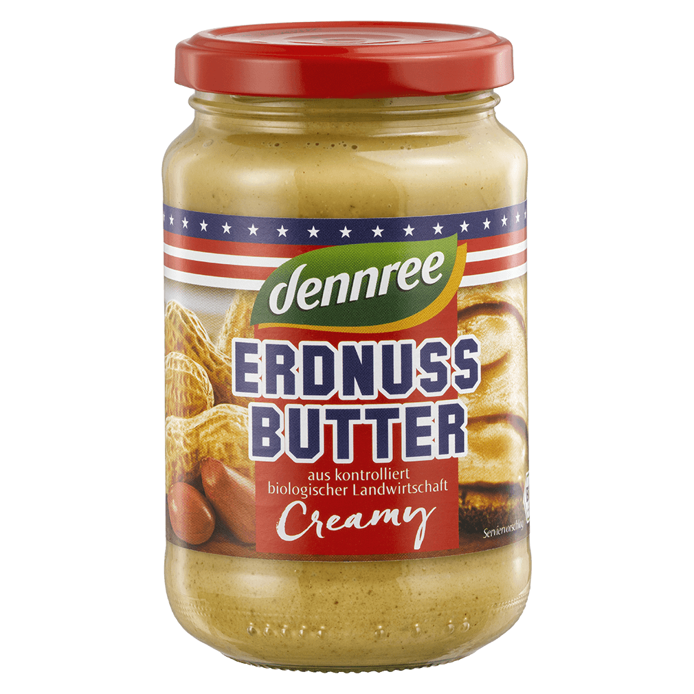 Bio Erdnussbutter Creamy Bio Erdnussbutter Creamy von dennree