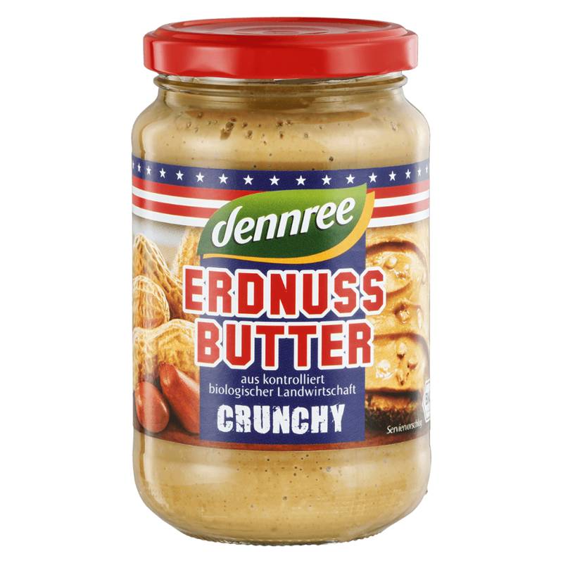 Bio Erdnussbutter Crunchy von dennree