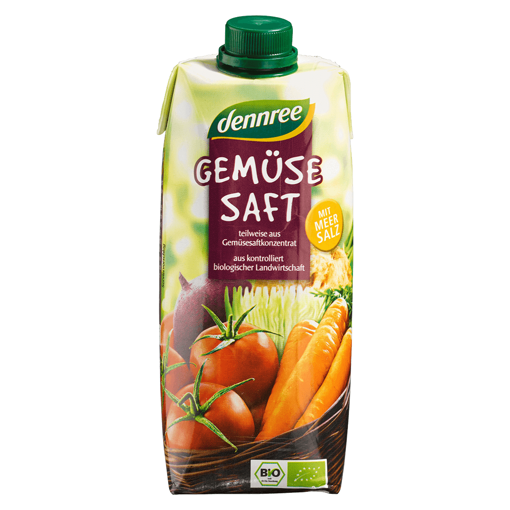 Bio Gemüsesaft Bio Gemüsesaft von dennree