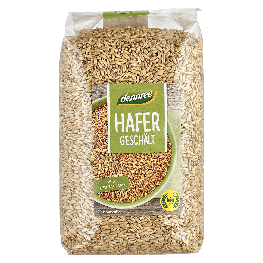 Bio Hafer geschält Bio Hafer geschält von dennree