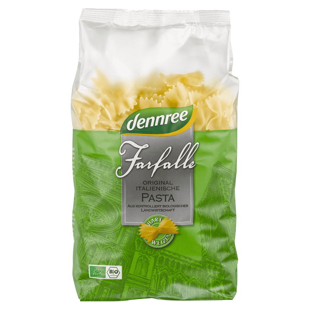 Bio Hartweizen Farfalle von dennree