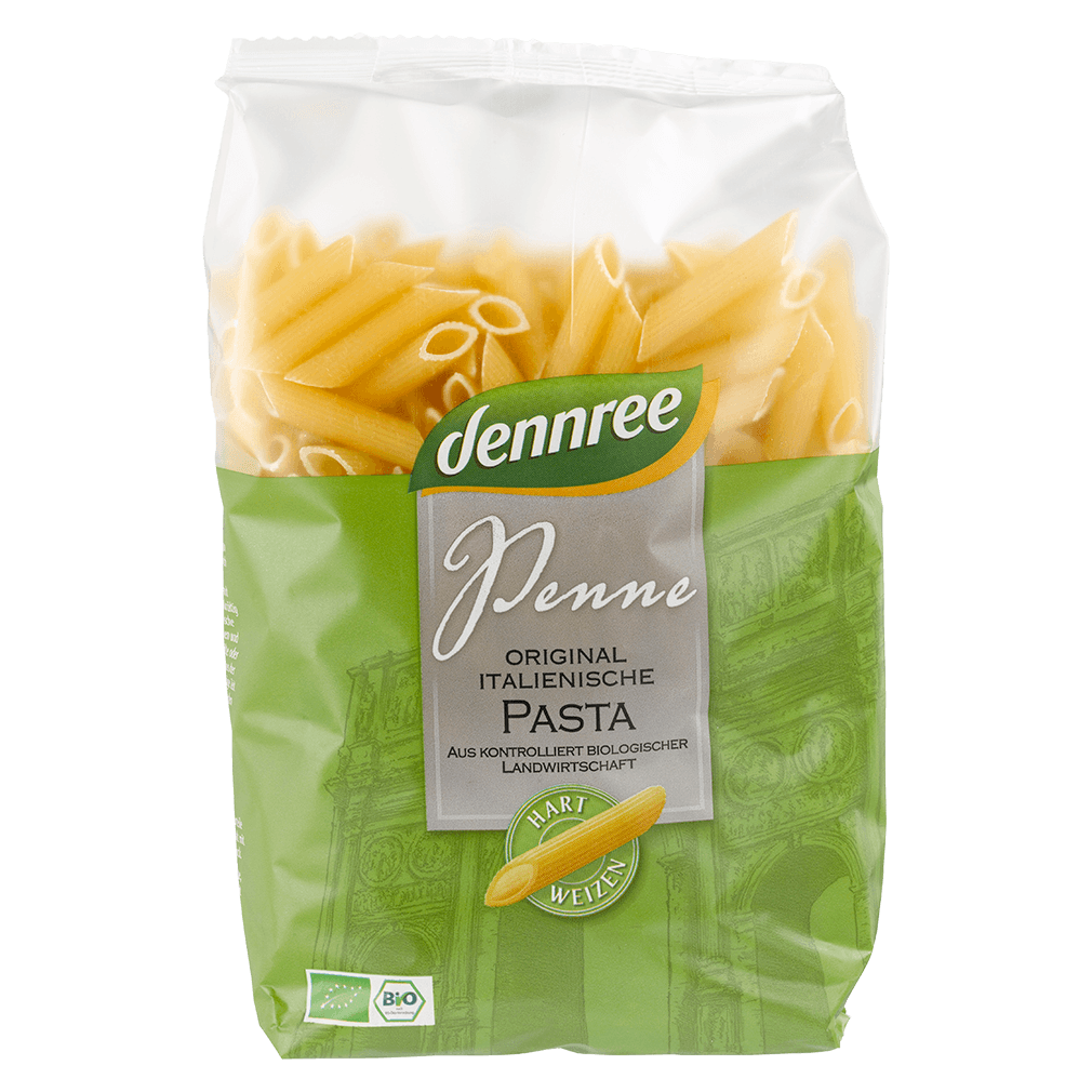 Bio Hartweizen Penne Bio Hartweizen Penne von dennree