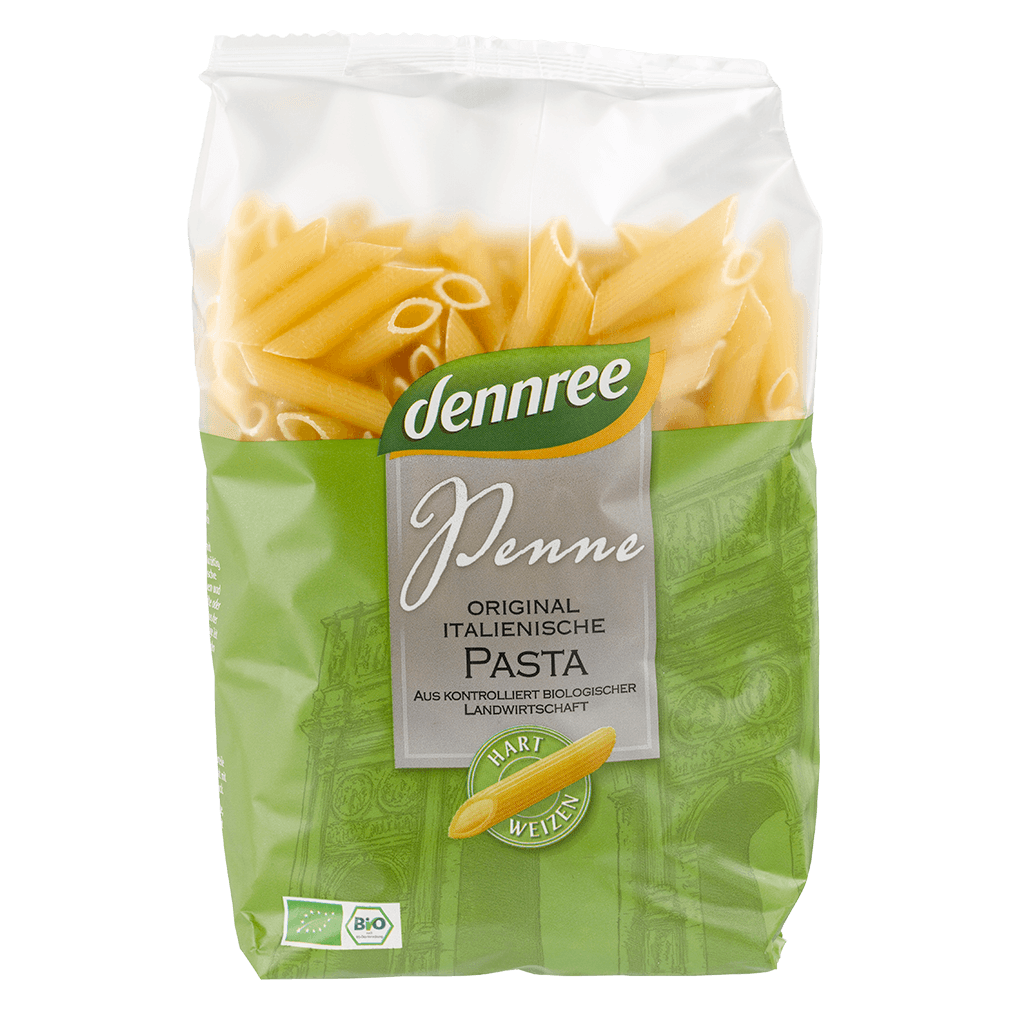 Bio Hartweizen Penne von dennree