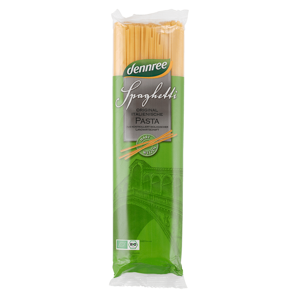 Bio Hartweizen Spaghetti Bio Hartweizen Spaghetti von dennree