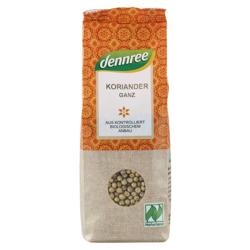 Bio Koriander ganz, 45g von dennree