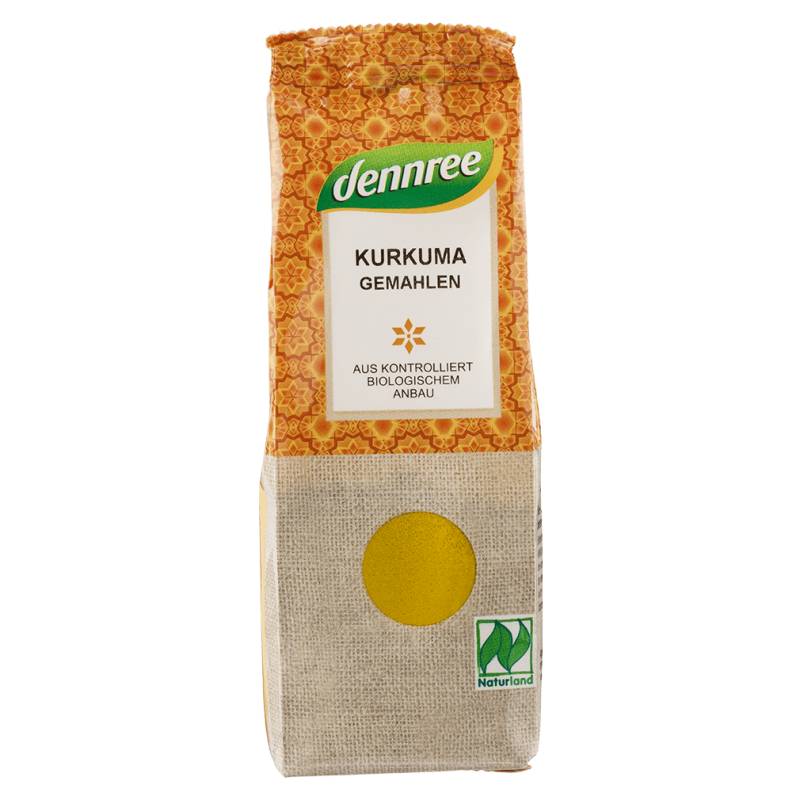 Bio Kurkuma gemahlen, 50g von dennree